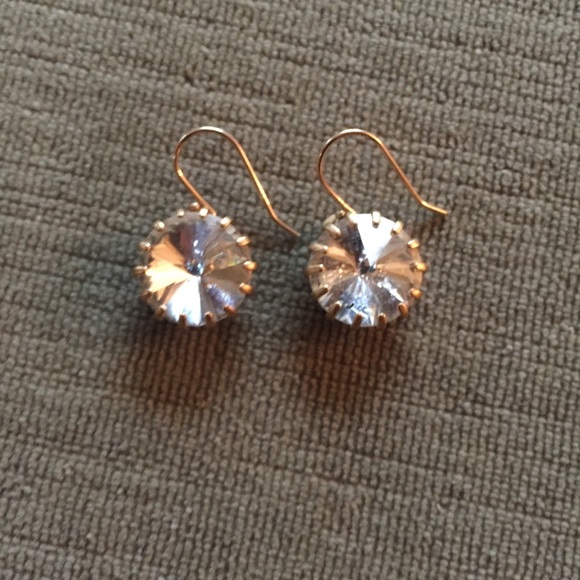 J. Crew Jewelry - J. Crew Crystal Drop Earrings